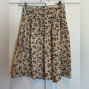 Girls Zara floral skirt size 11-12
